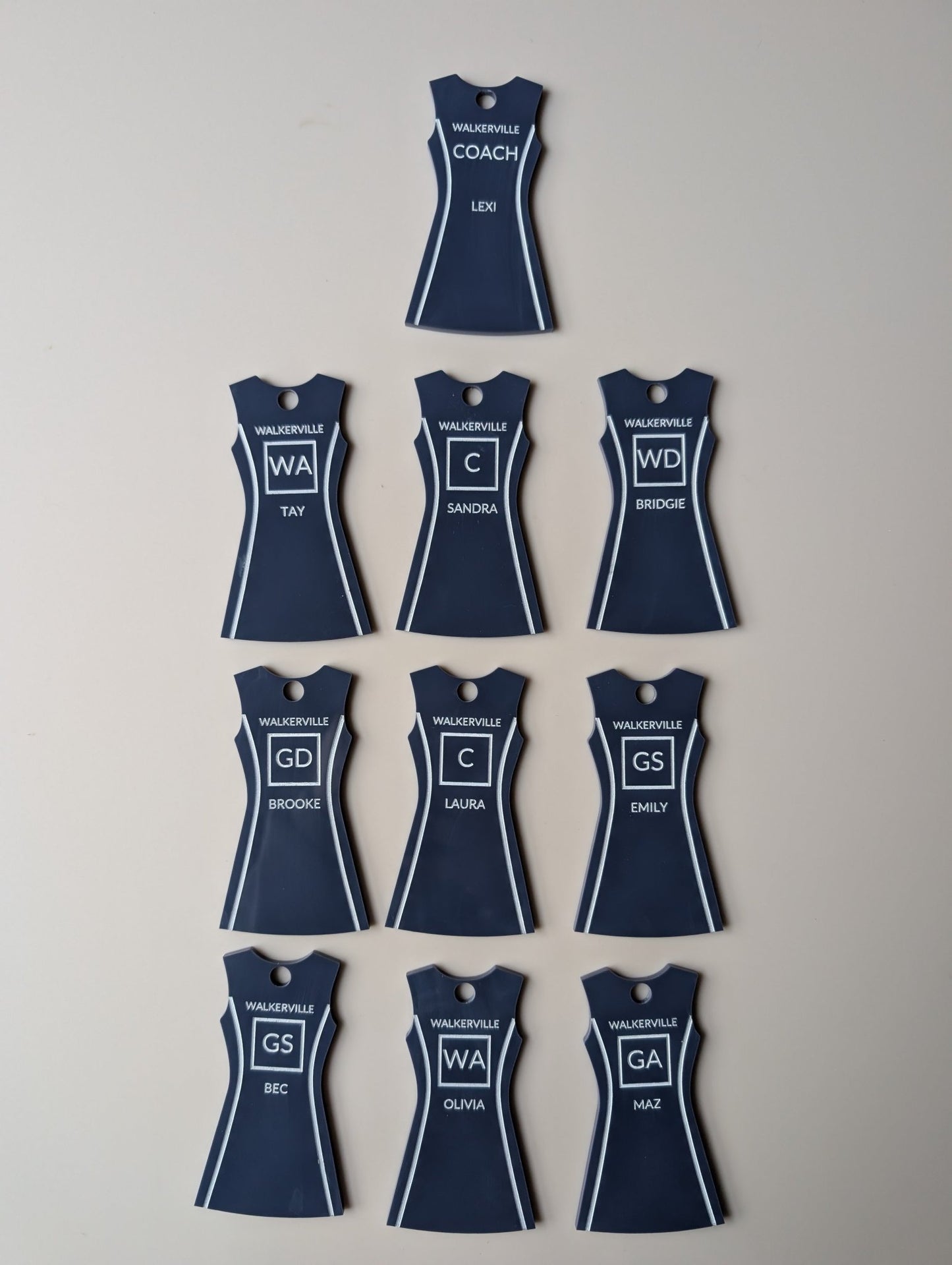 netball_keyring - sunniecreations