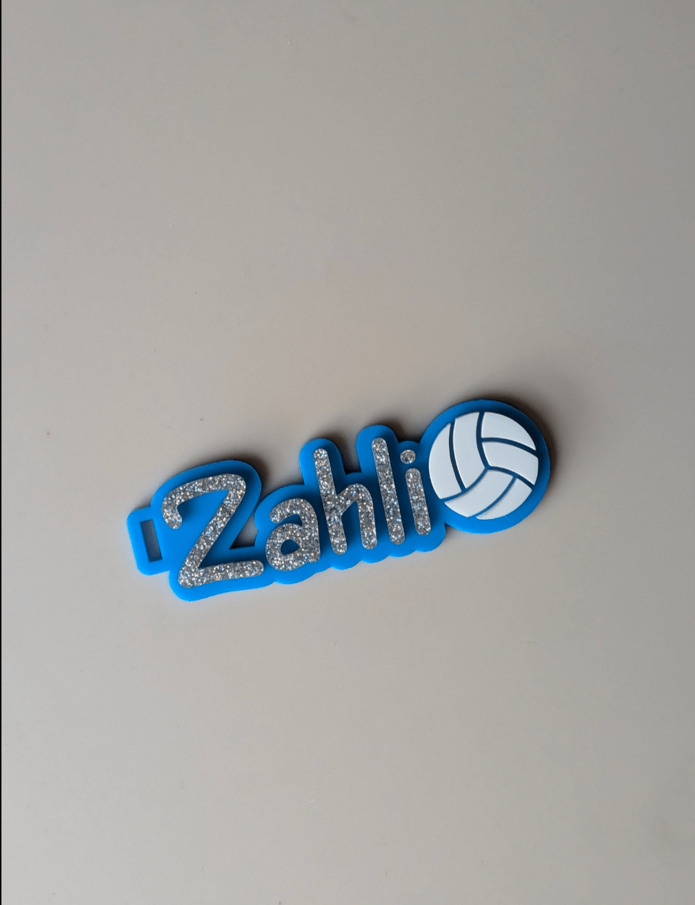 netball_keyring - sunniecreations