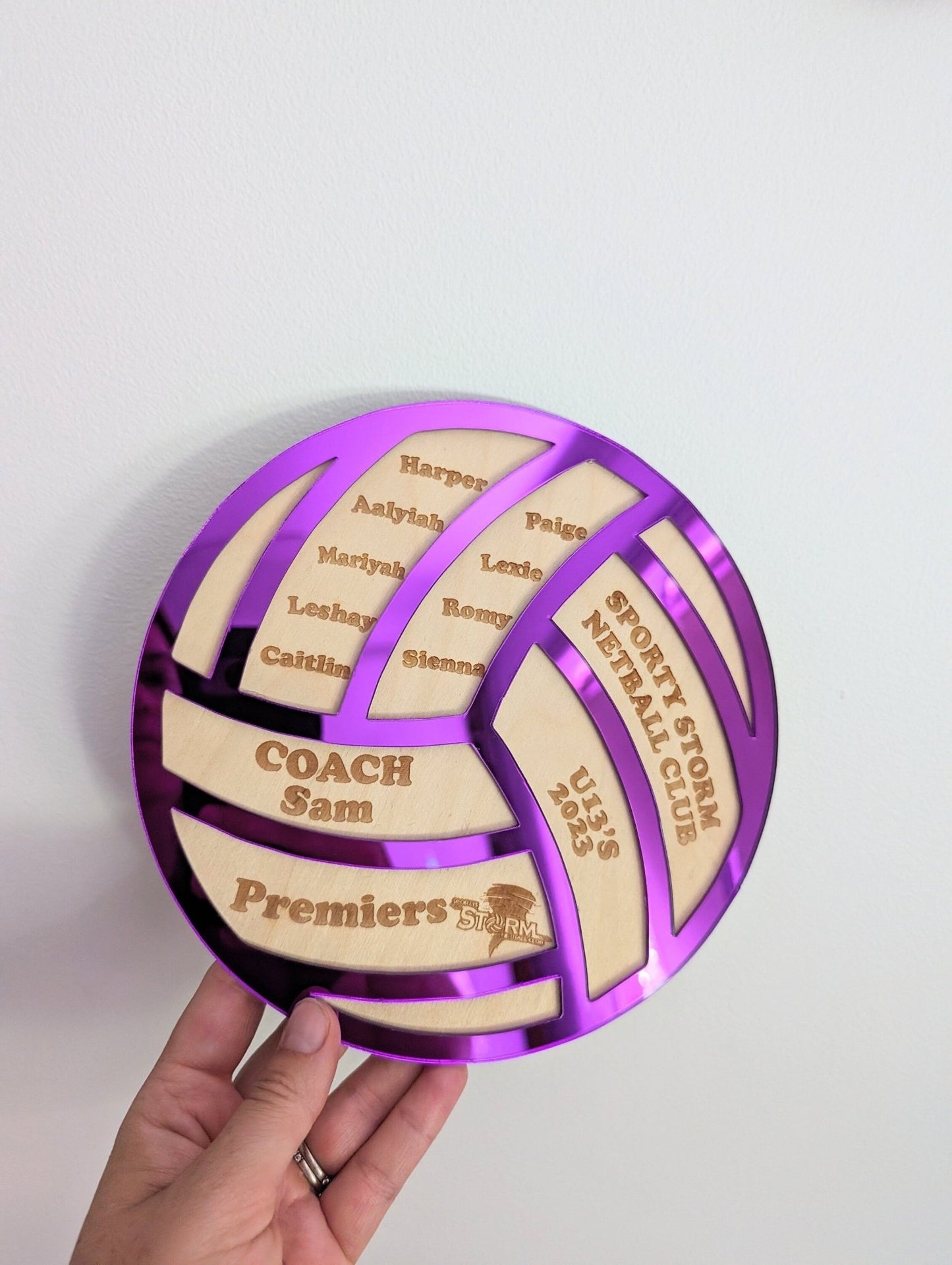 netball_keyring - sunniecreations