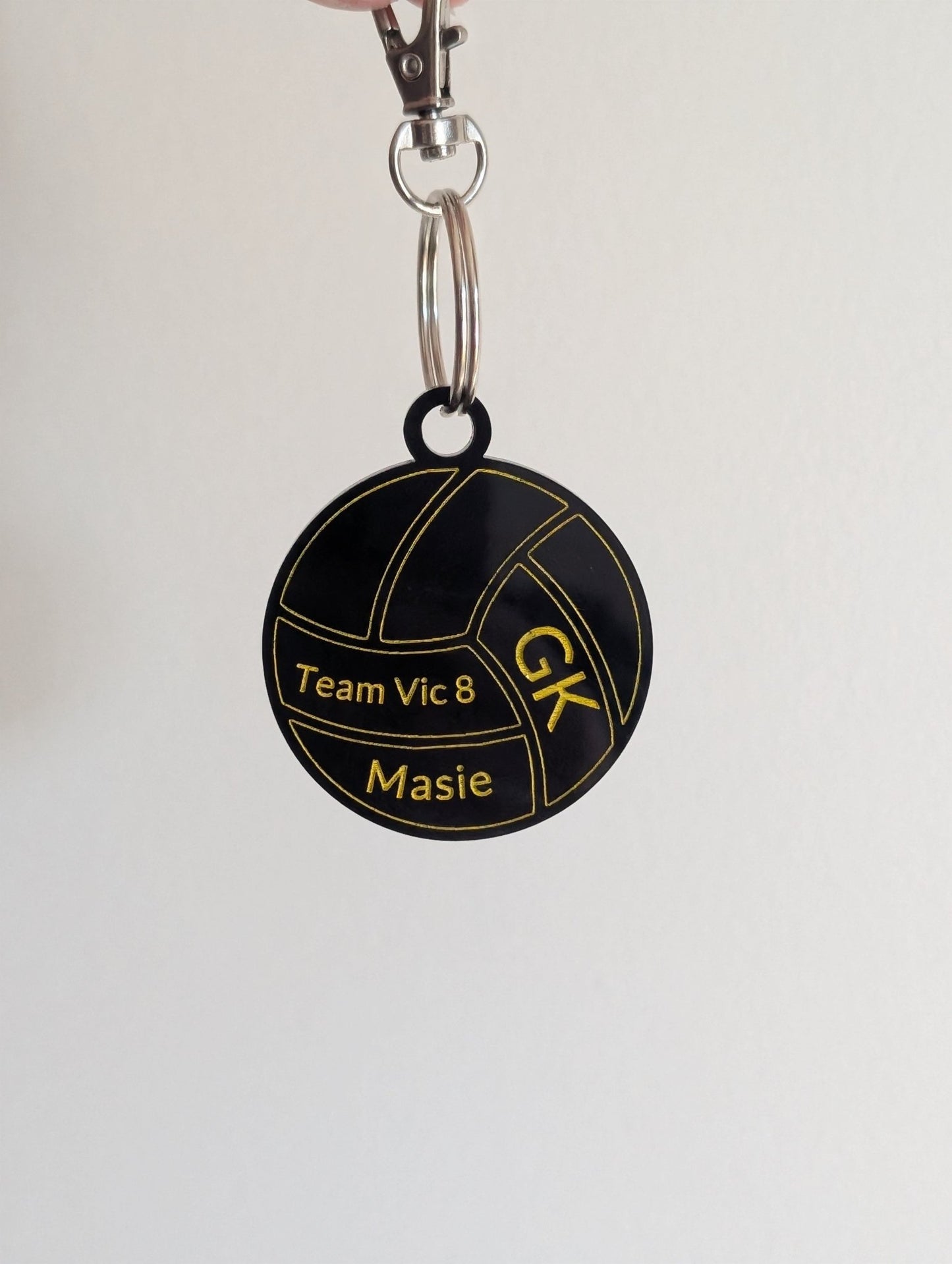 netball_keyring - sunniecreations