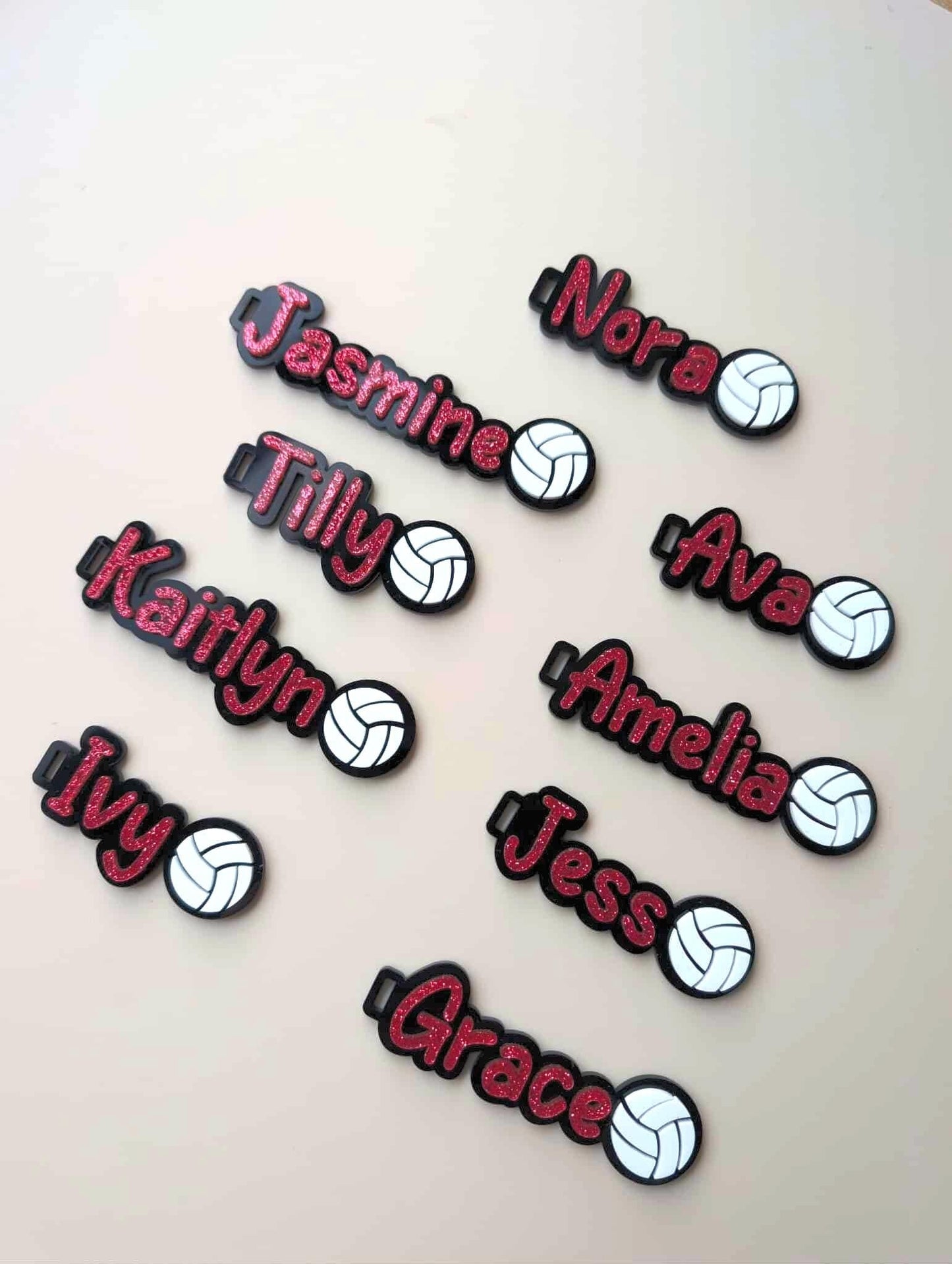 netball_keyring - sunniecreations