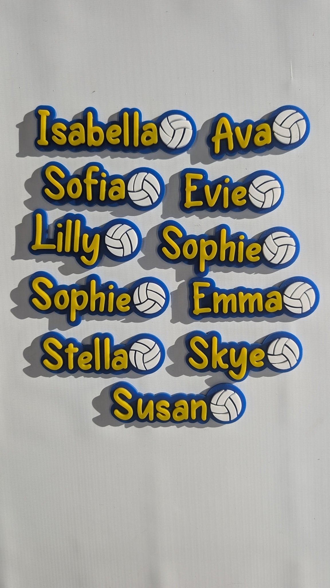 netball_keyring - sunniecreations