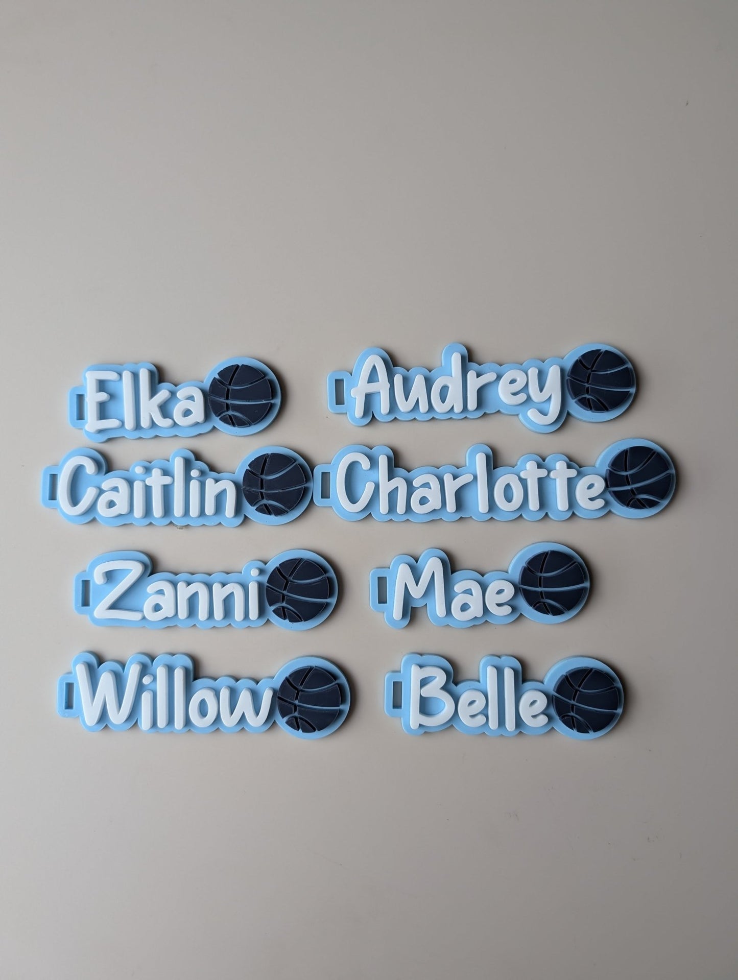 netball_keyring - sunniecreations