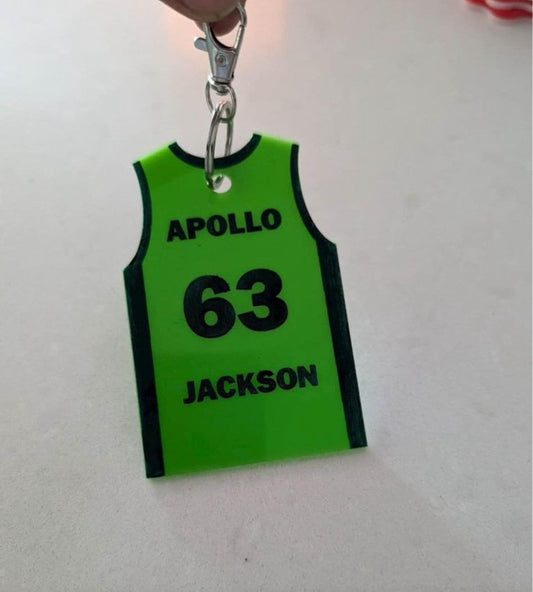 netball_keyring - sunniecreations