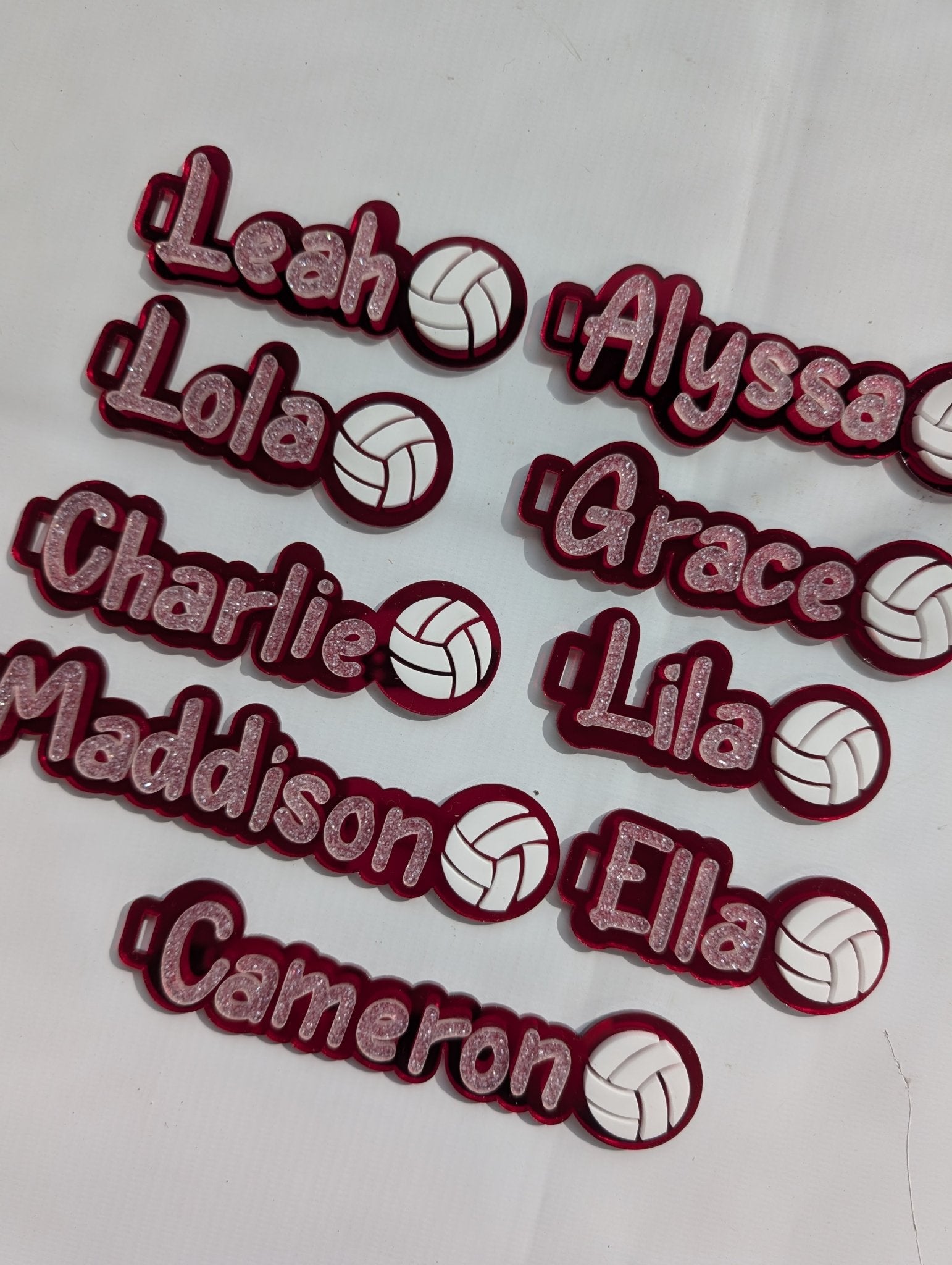 netball_keyring - sunniecreations