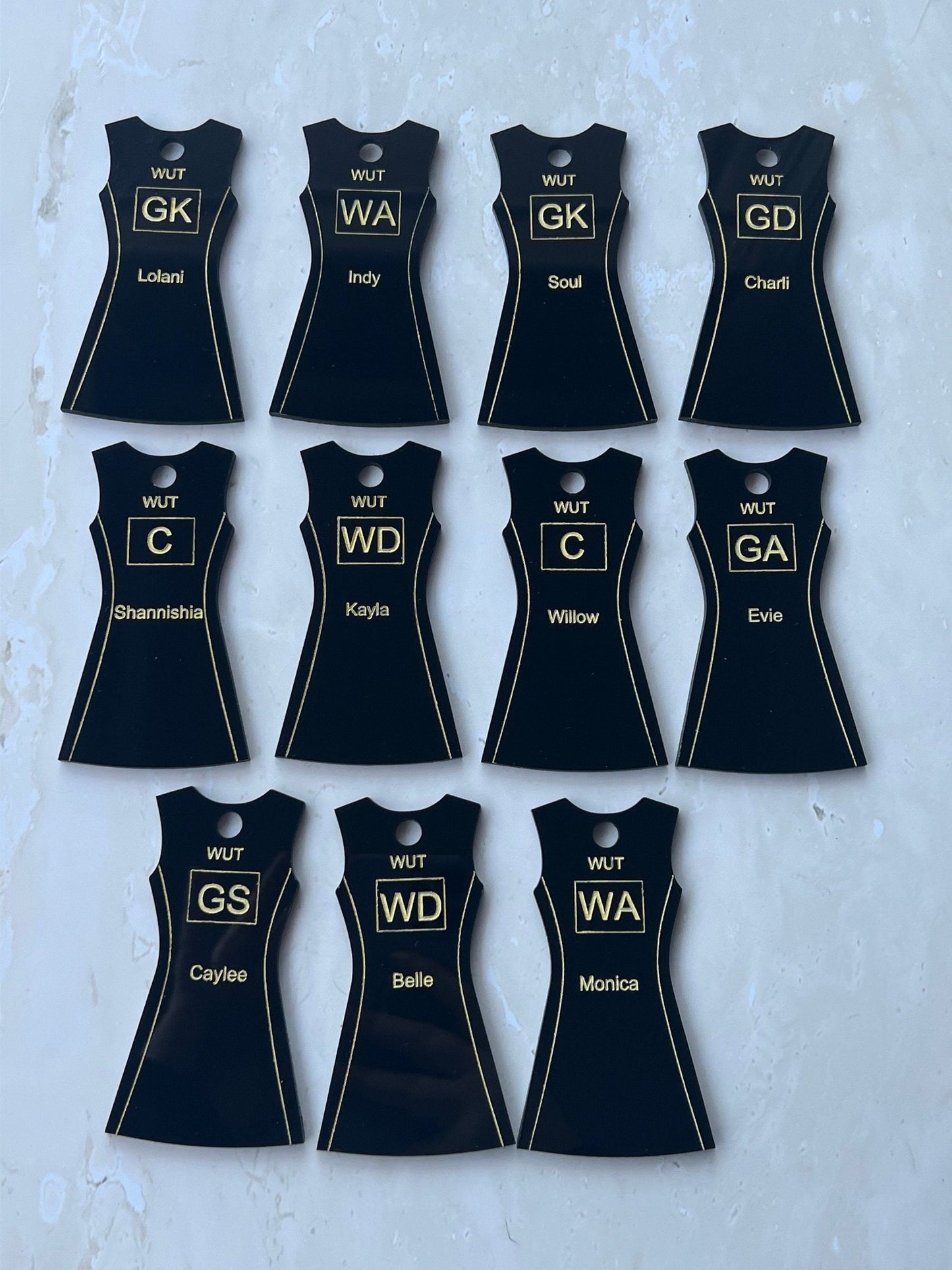 netball_keyring - sunniecreations