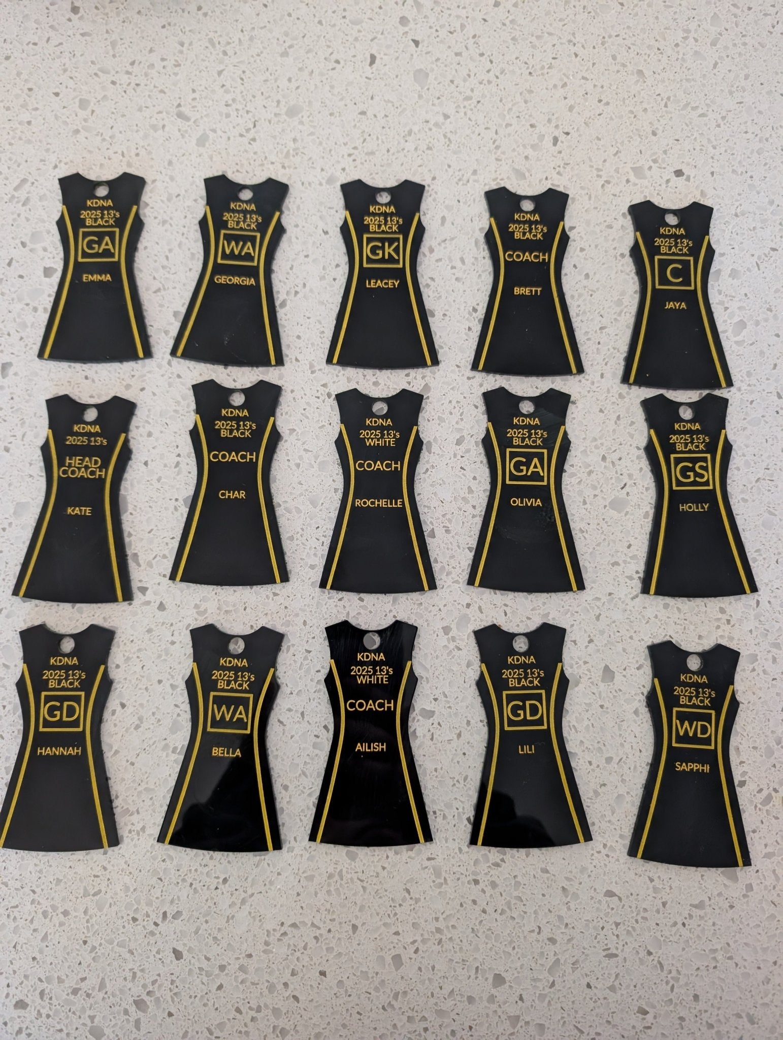 netball_keyring - sunniecreations