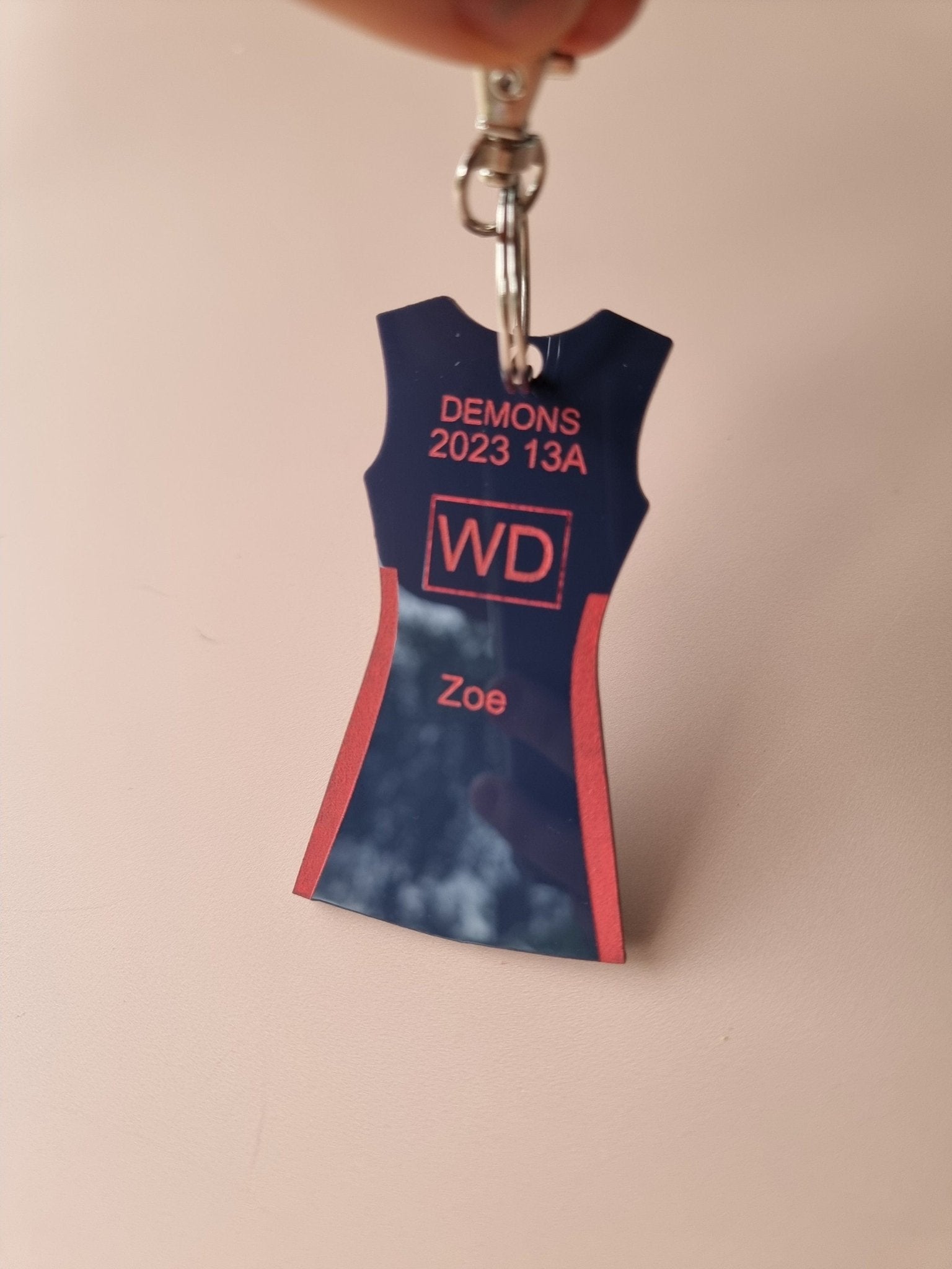 netball_keyring - sunniecreations