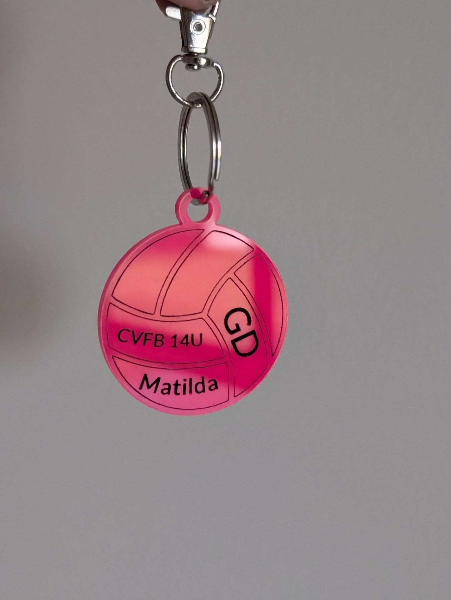 netball_keyring - sunniecreations