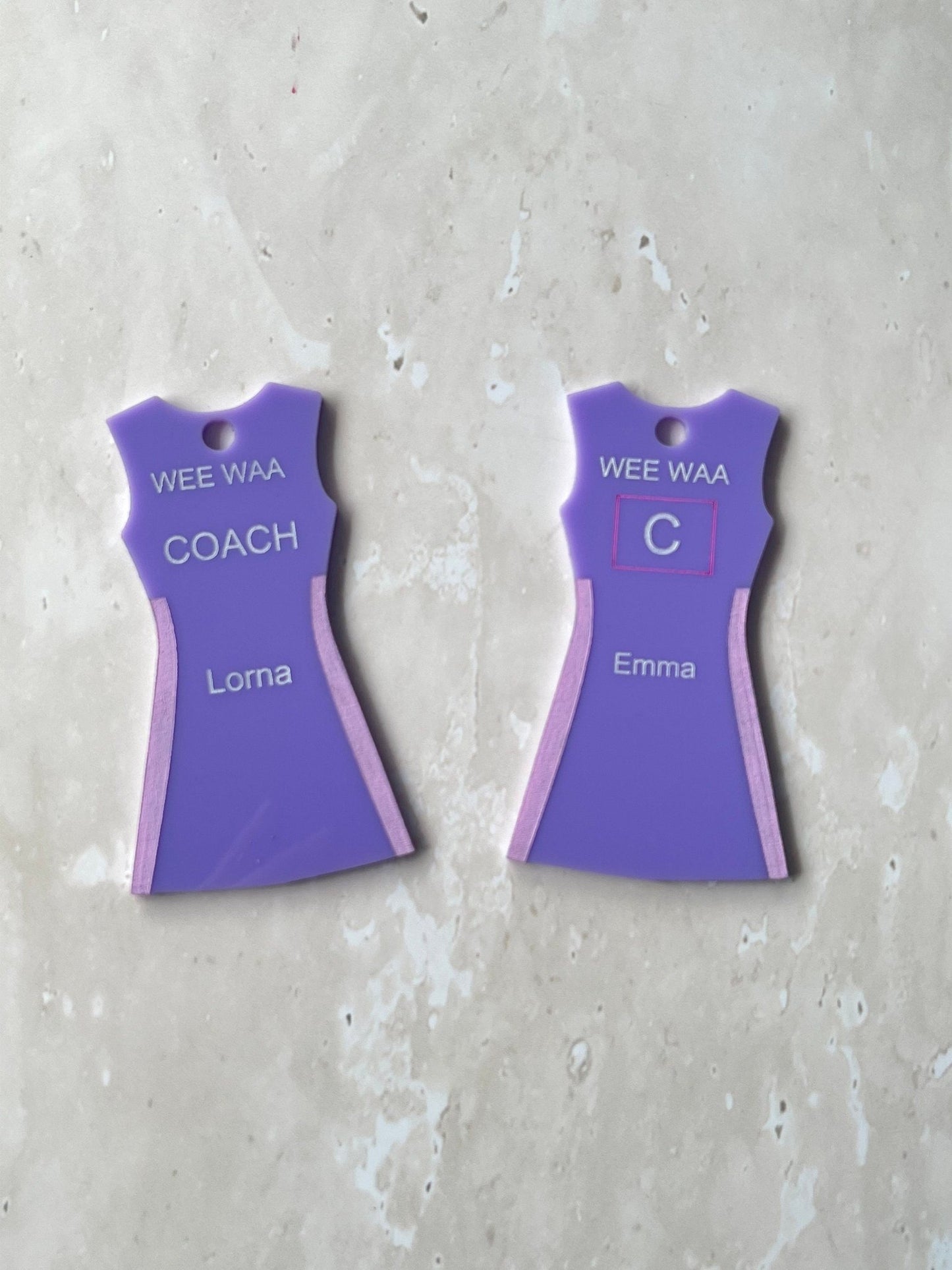 netball_keyring - sunniecreations