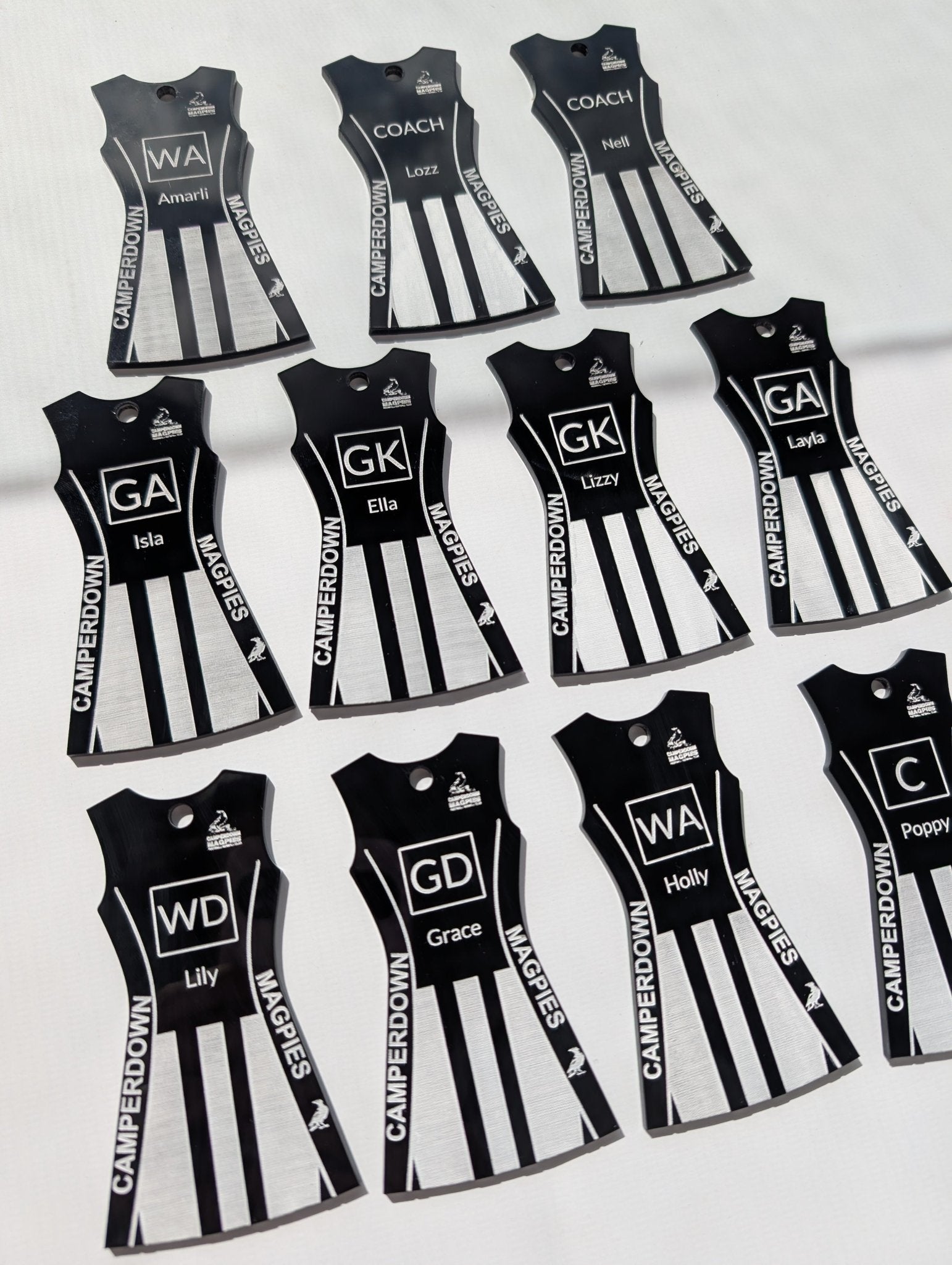 netball_keyring - sunniecreations